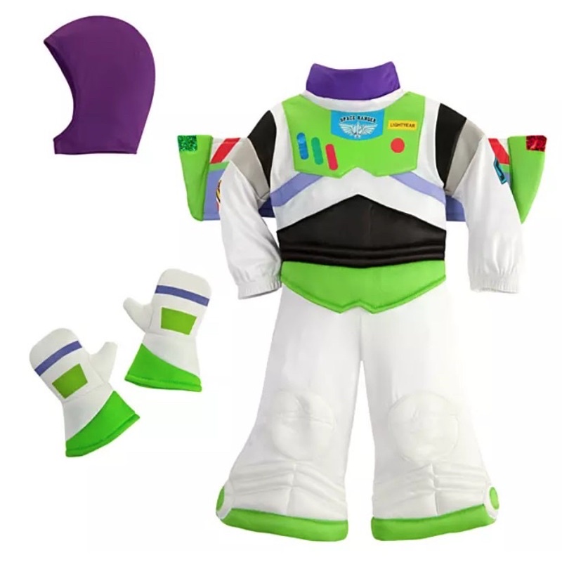 [二手]迪士尼原版萬聖節 立體3D 玩具總動員  巴斯光年 (Buzz) 寶寶造型服