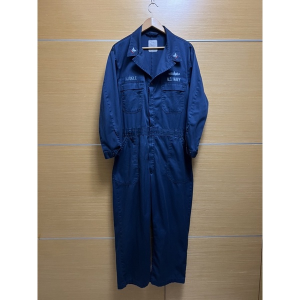 2211-45🇺🇸美軍公發 USN 海軍 連身服 工作服 尺寸：46S 美軍流出品