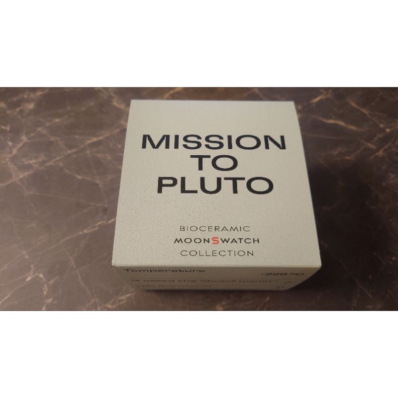 【全新未使用】 SWATCH OMEGA 聯名 冥王星 PLUTO 星球 手錶