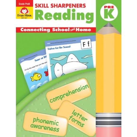 Skill Sharpeners Reading, Grade PreK/Jo Ellen Moore【禮筑外文書店】