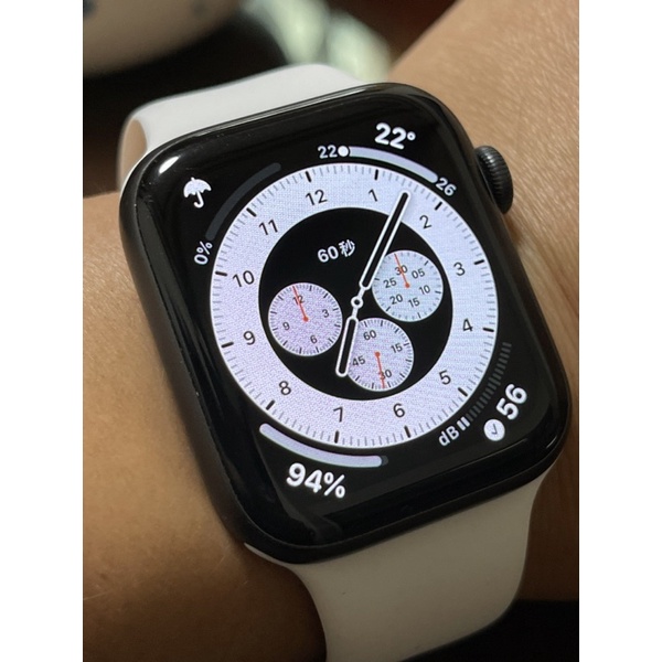 售Apple watch S6 44mm GPS黑色鋁殼版