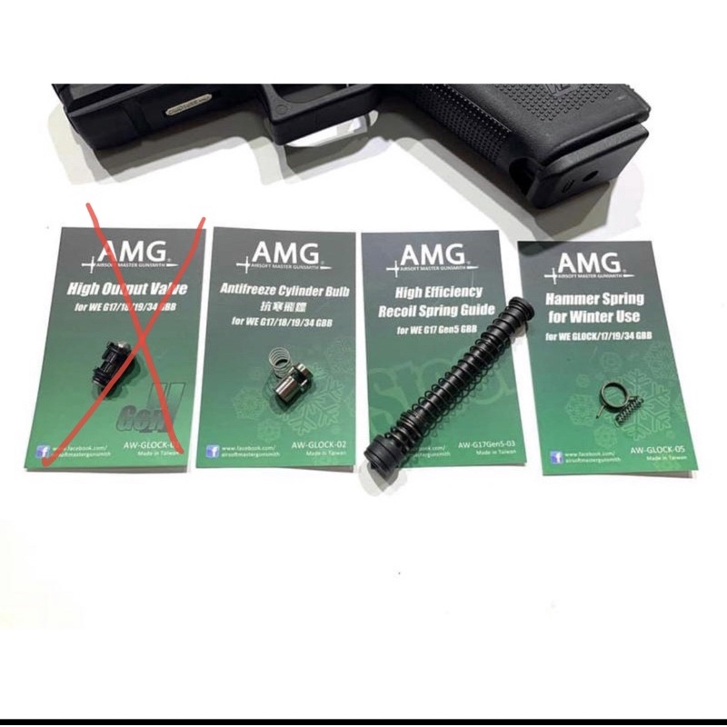 [AMG客製]現貨 AMG 抗寒套件組 FOR WE G17 Gen5 GBB(不含氣閥）