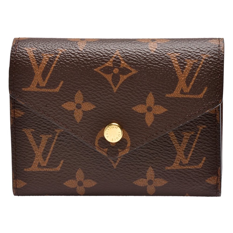 【Louis Vuitton 路易威登】VICTORINE 經典老花 三摺短夾 錢包(M62472)