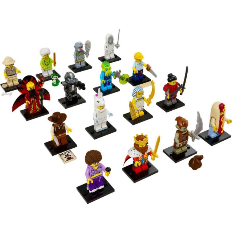 樂高 LEGO 71008 人偶包 第13代 全套16隻 不重複 全新未拆封