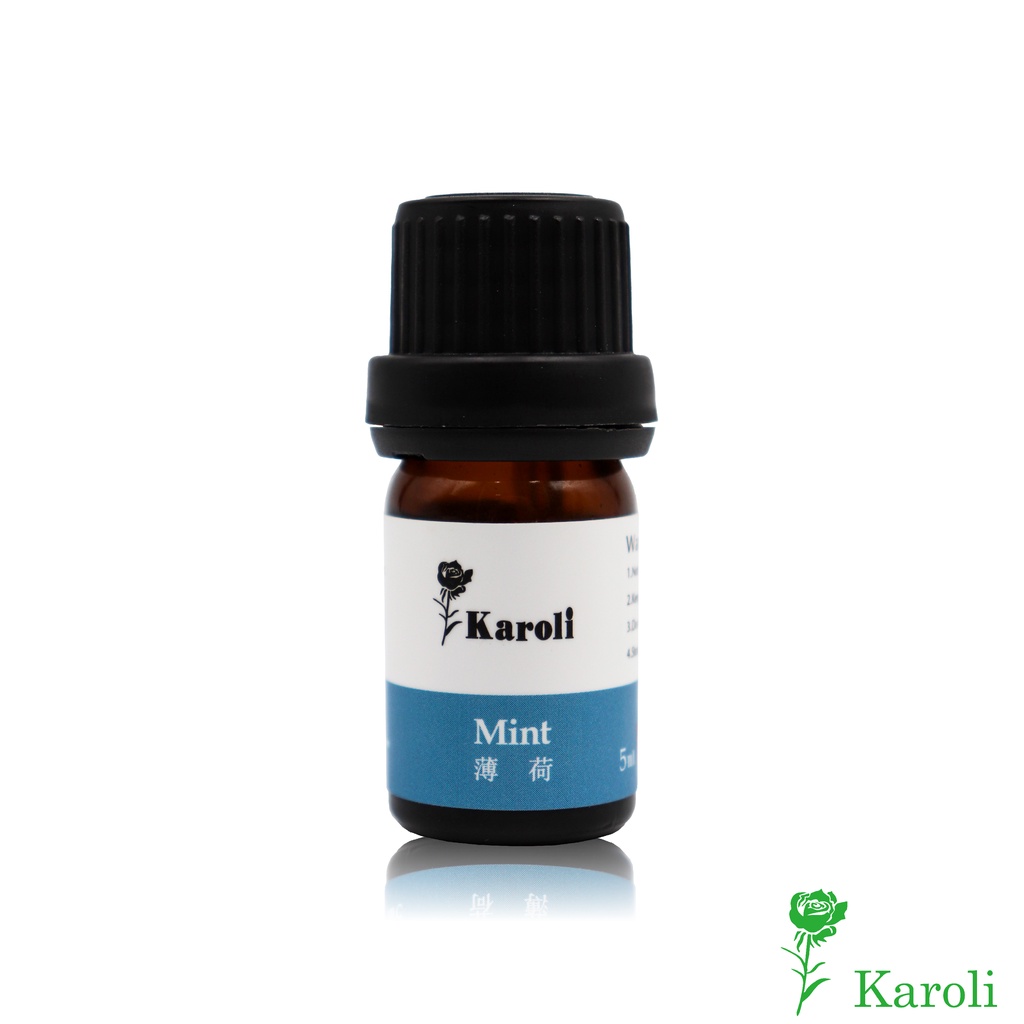 【Karoli香氛】薄荷  有機天然精油 5ml 法國進口 香氛 薰香 擴香 水氧機 擴香機 擴香儀