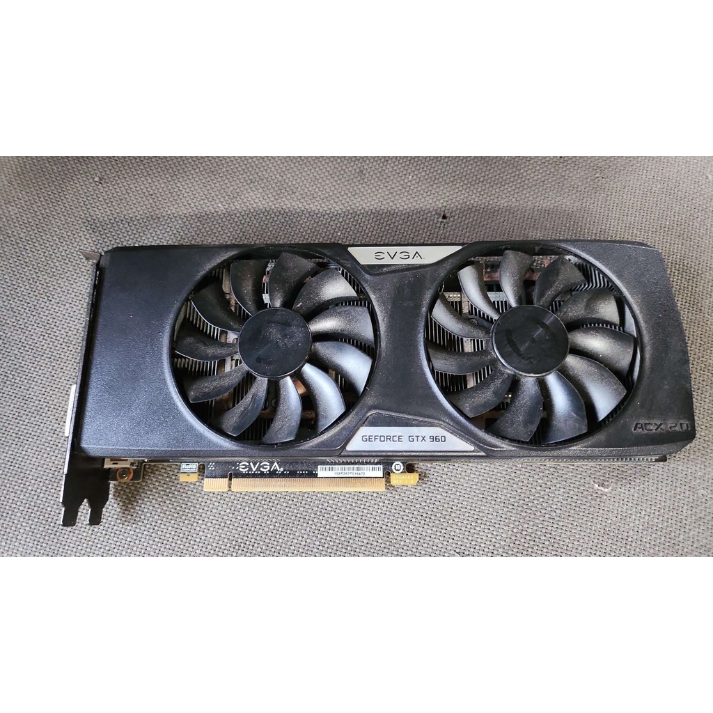 含稅 EVGA 艾維克 GEFORCE GTX 960 4G 4GB．保固1個月 11V139