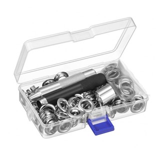 套索環 孔眼帶 安裝工具套件 12mm 氣眼 雞眼扣套裝 氣眼扣 皮革手動打孔器 打孔鉗