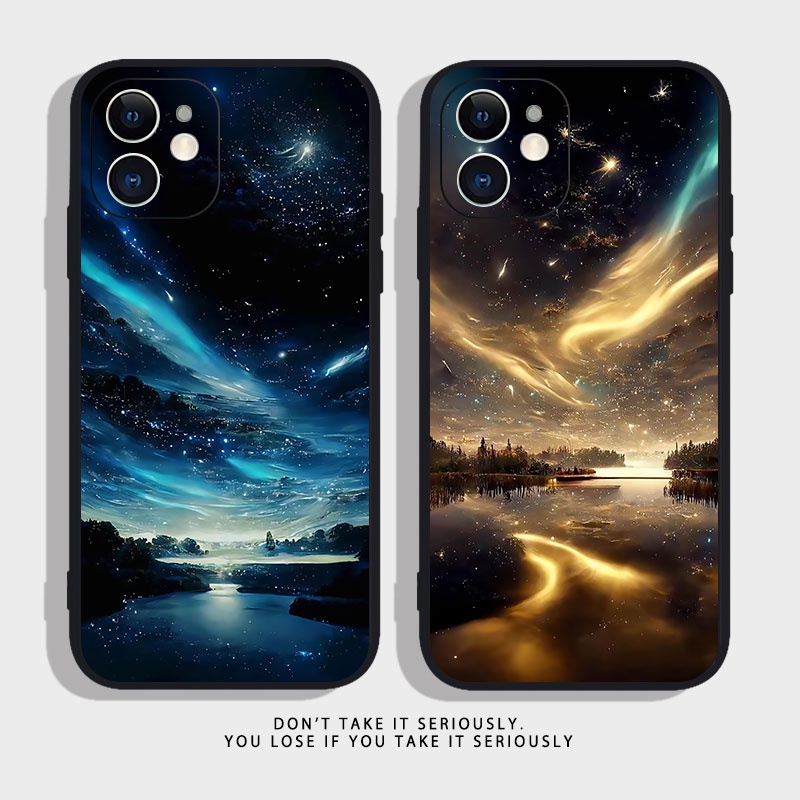 SAMSUNG 三星 Galaxy A32 A42 A52 A72 5G 軟手機殼保護套矽膠外殼夜間風景