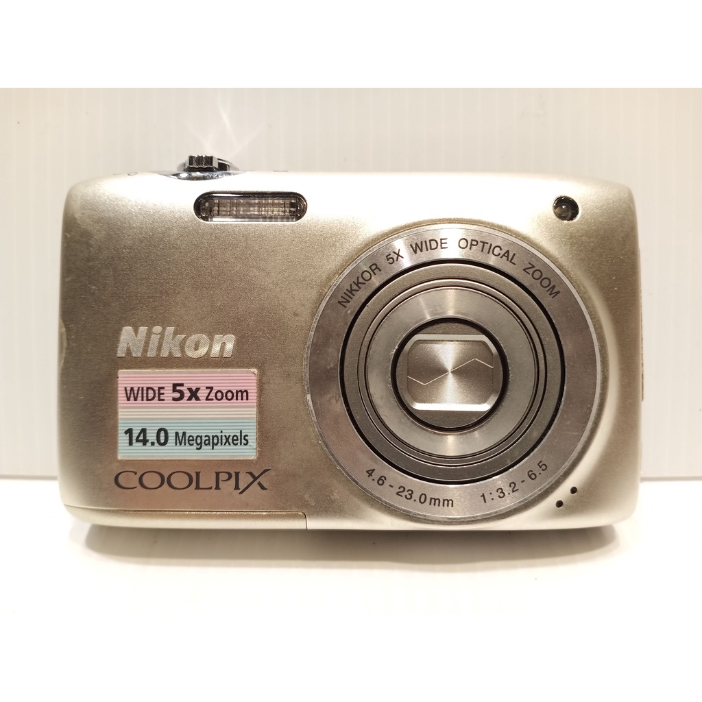 瑩幕有貼膜 Nikon COOLPIX S3100 超薄HD高畫質隨身相機 NIKON S3100 數位相機 77