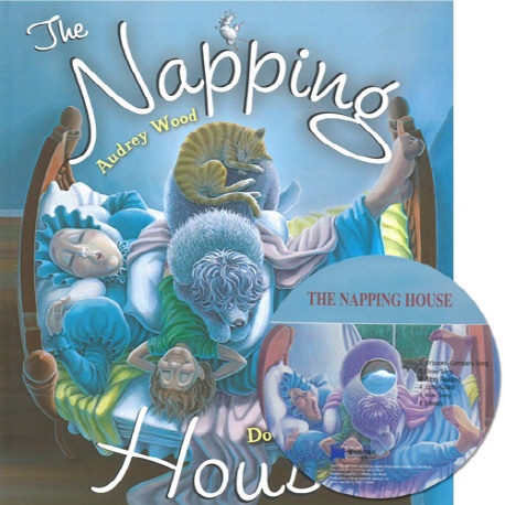 The Napping House (1平裝+1CD)(韓國JY Books版) 廖彩杏老師推薦有聲書第17週/Audrey Wood【禮筑外文書店】