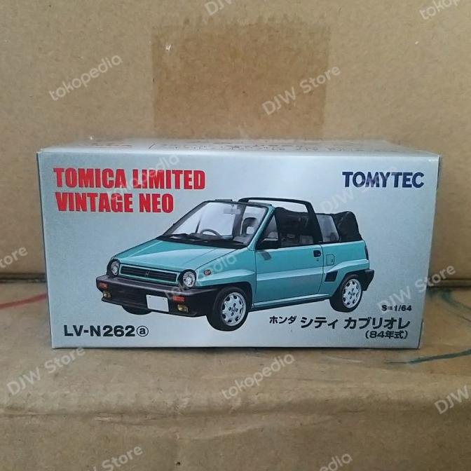 Tomica Limited Vintage Neo LV N 262a 本田城市敞篷車不是 Inno