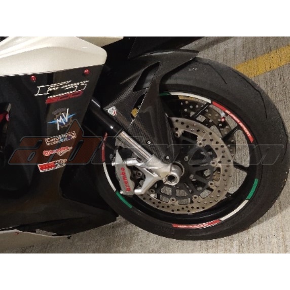 （全台可安裝）MV Agusta 奧古斯塔 F4 R RR 18碳纖維 改裝 干碳 前擋泥頭沙罩板