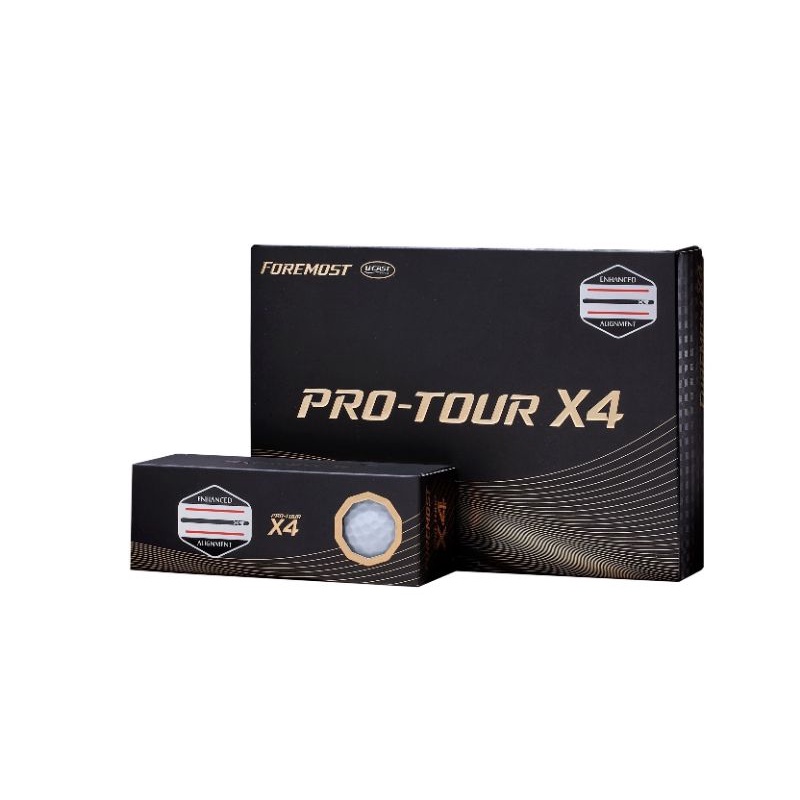 飛仕特高爾夫 FOREMOST Pro-Tour X4 球 4-piece (12/DZ) 四層球