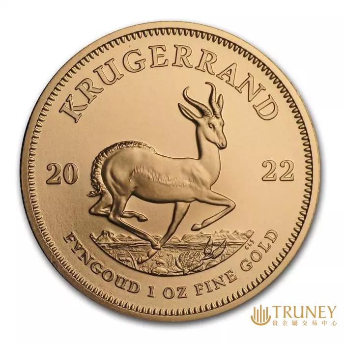 【TRUNEY貴金屬】2022南非克魯格金幣1盎司 / 約 8.294台錢