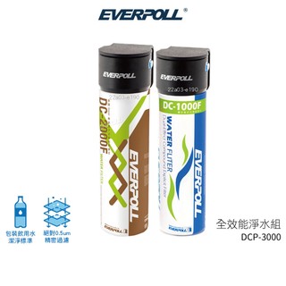 【EVERPOLL愛科濾淨】全效能淨水組 DCP-3000【含基本安裝】
