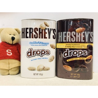 【Sunny Buy】◎現貨◎ Hershey's Drops 賀喜 好時 夾餡巧酥白巧克力球 鐵盒 60g (單盒)
