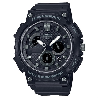 【CASIO】時光之輪精緻工藝腕錶-黑時刻X黑 (MCW-200H-1A2)正版宏崑公司貨