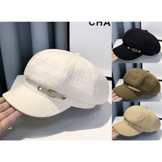 07C 臺灣現貨 復古英倫風報童帽 八角帽 鴨舌報童八角帽 女帽 帽子 成人帽 天使戀人著衣館