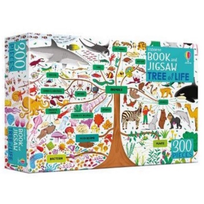 Tree of Life (300片拼圖+1本知識小百科)(Usborne Book & Jigsaw)(盒裝)/Alice James Usborne Book and Jigsaw 【禮筑外文書店】