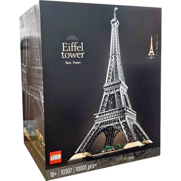 二手 物況良好 私訊免運 LEGO樂高 10307 艾菲爾鐵塔 Eiffel Tower