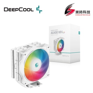 DEEPCOOL 九州風神 AG400 WH ARGB CPU 散熱器/崇時電腦