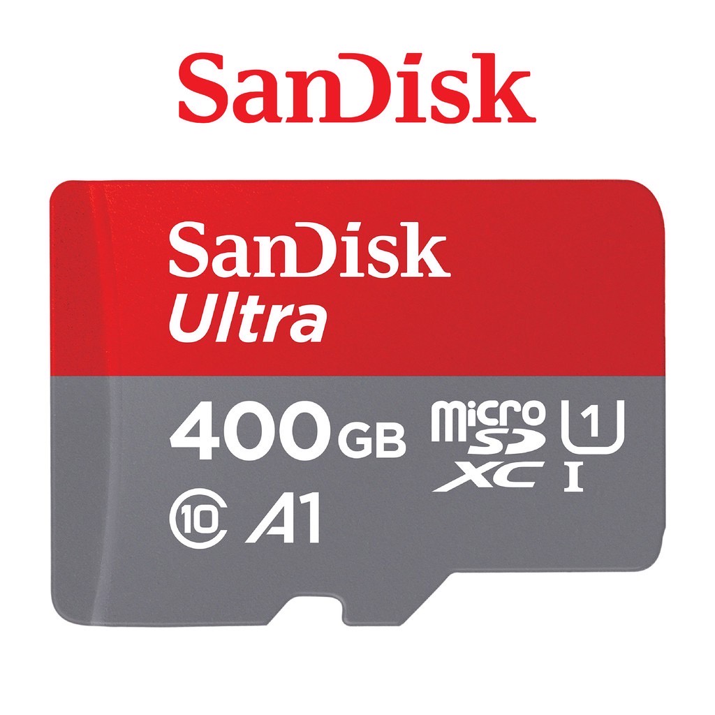 ￼【公司貨】SanDisk Ultra 400G 400GB (A1) MicroSD 高速記憶卡 傳輸高達100MB