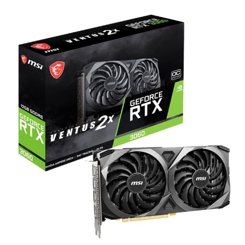 MSI RTX 3060 VENTUS 2X 12G OC