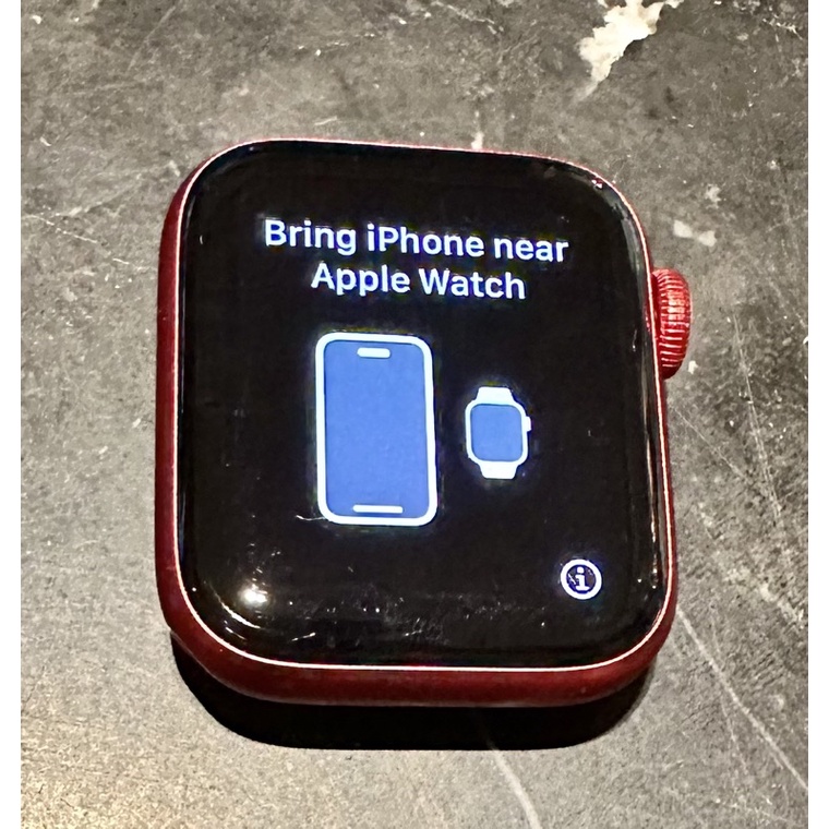 Apple Watch 6 40mm RED Aluminum Case M00A31TA/A ［二手］