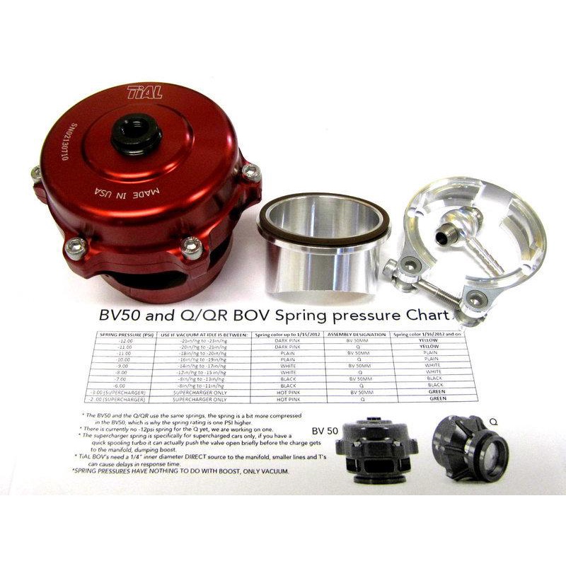 TIAL QBOV進氣洩壓閥 11psi 50MM