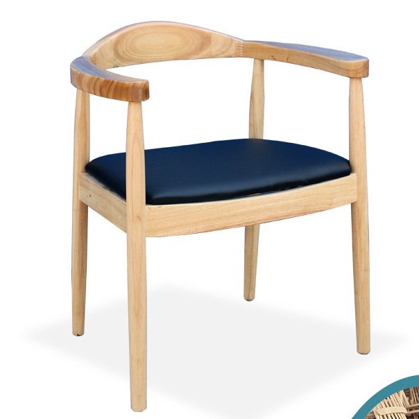 【好傢私】現貨免稅定製全實木椅子北歐實木餐椅總統椅會議洽談椅酒店西餐廳實木椅 DK5T
