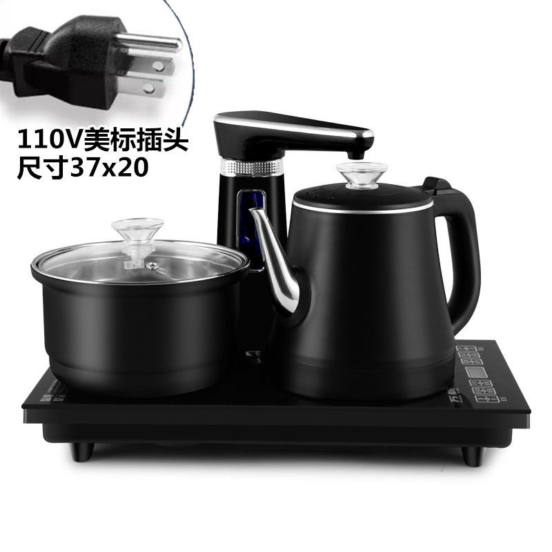 110V全自動上水電熱水壺嵌入臺式一體機茶藝壺泡茶專用燒水壺