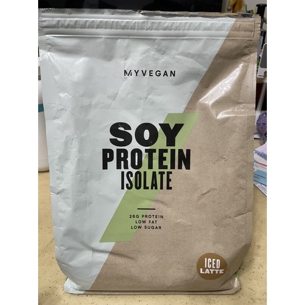 myprotein大豆分離蛋白粉冰拿鐵風味（剩1.4kg）