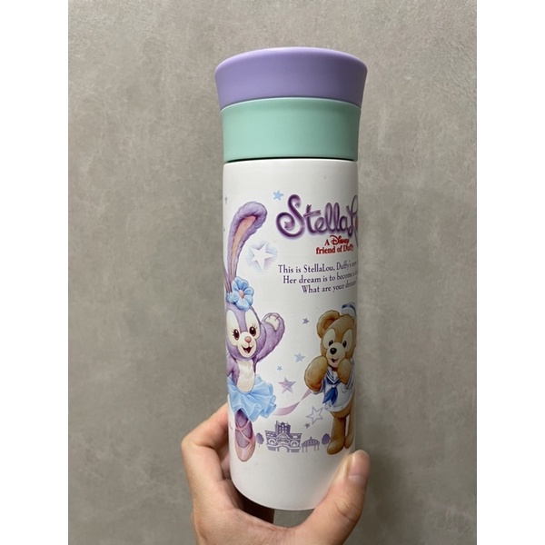 全新。香港迪士尼史黛拉達菲保溫瓶。
