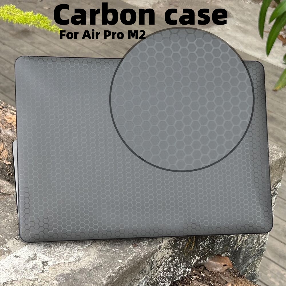 碳纖維 Air Pro 軟殼兼容 MacBook 外殼 2022 Pro 13 外殼 A2338 M2 M1 Air 1