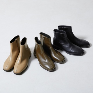 ORiental TRaffic 俐落中縫設計低跟短靴 (日本OR女鞋 21407)