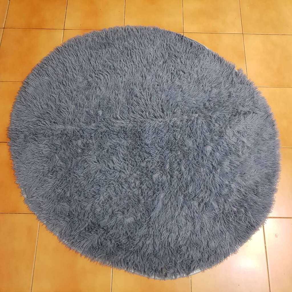 二手 地毯 灰色 約200cm*200cm 不會掉毛 清潔過  室內用  無明顯髒汙