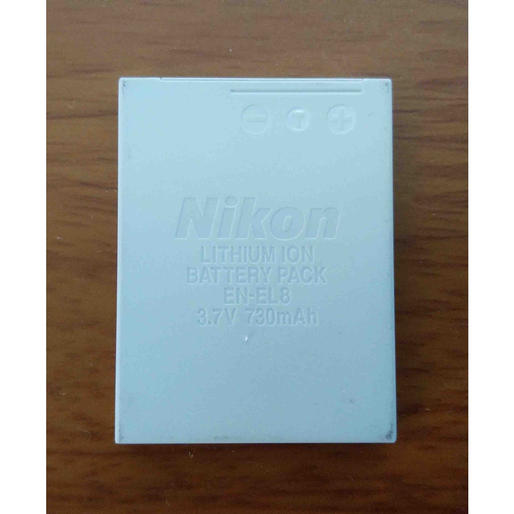 NIKON EN-EL8 原廠電池 ENEL8 原廠數位相機電池 (日本製造)