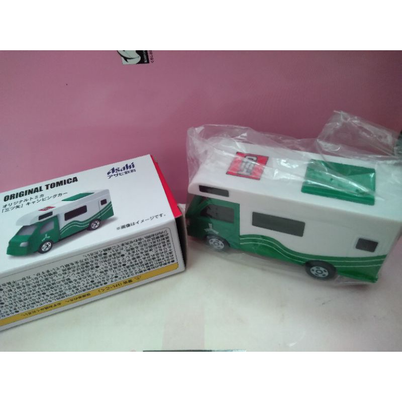 日本限定TOMICA玩具小貨車綠色