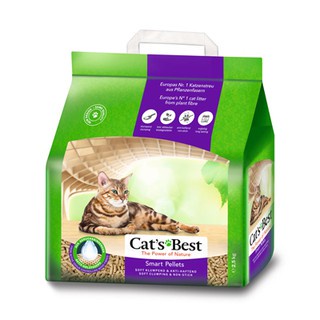 [卡酷寵物] CAT'S BEST 凱優紫標凝結木屑砂-特級無塵10L(超商、店到店限1包、宅配限4包)