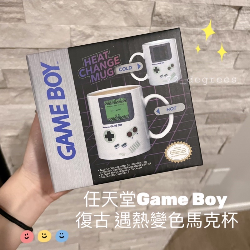 ✈️72_degrees Gameboy 預熱變色馬克杯 任天堂一代 Game Boy Nintendo