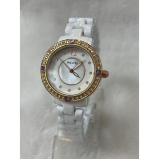 【幸福媽咪】網路購物、門市服務 香港潮牌 KEZZI 陶瓷錶帶腕錶 女錶 32mm K-800L 尚未有評價 銷售0 #20