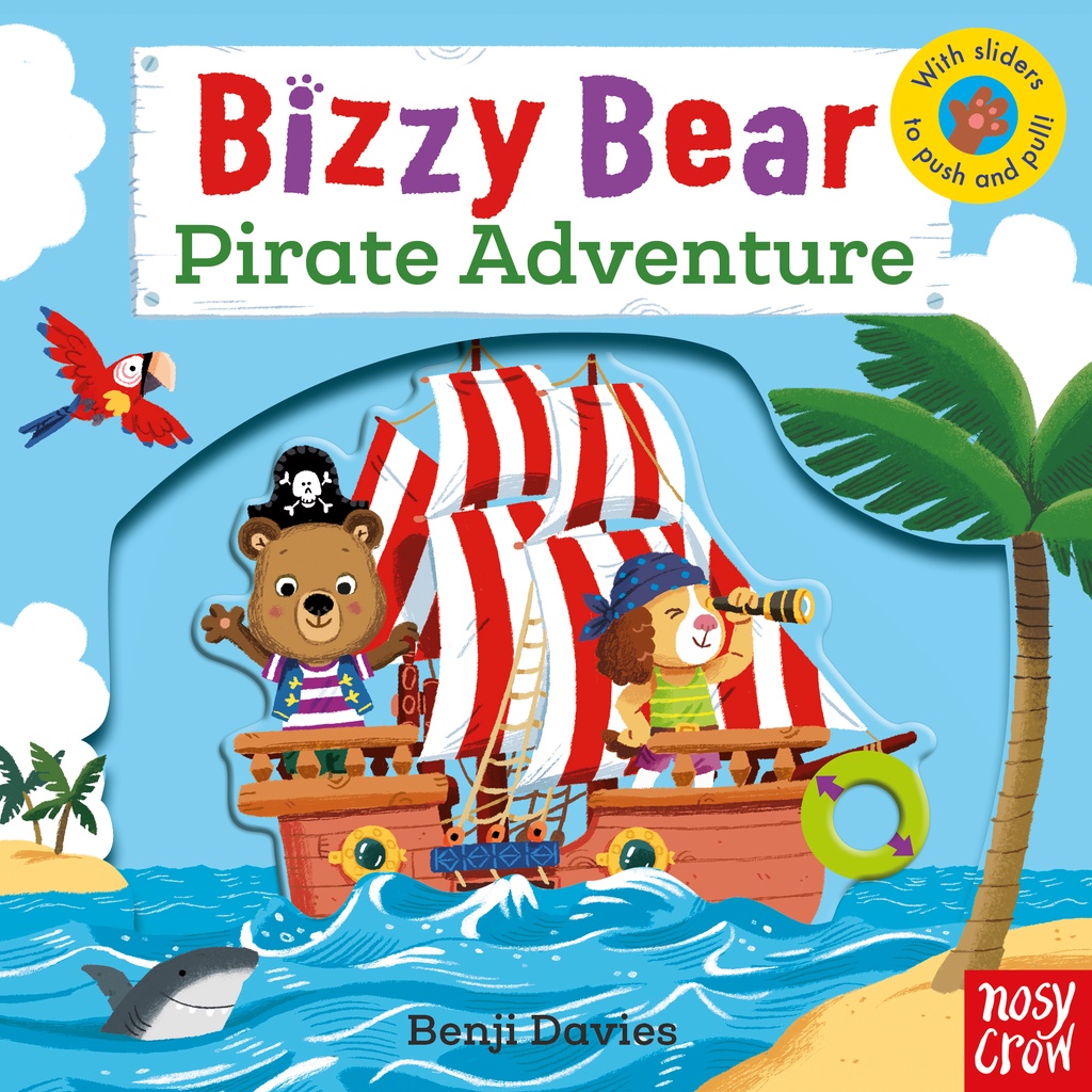 Bizzy Bear: Pirate Adventure! (硬頁書)(英國版)*附音檔QRCode*/Benji Davies【禮筑外文書店】