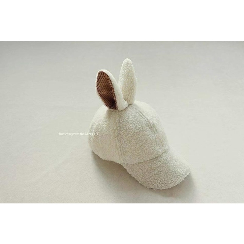 ㅕBMㅑKid。正韓兒童兔子帽。QQ毛。兔子耳朵✨