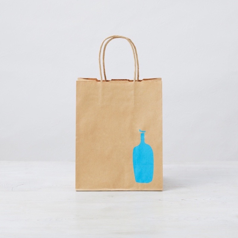 ❪ inn ❫現貨🔹日本🇯🇵  Blue Bottle 藍瓶咖啡 紙袋 禮品袋 25*20cm