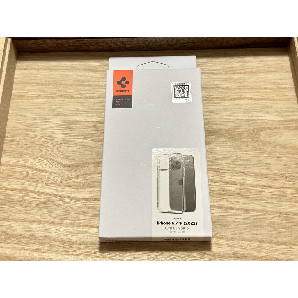 【 王阿姨二手店】Spigen iPhone 14 Pro Max Ultra Hybrid-防摔保護殼-霧透
