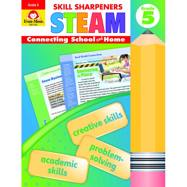 Skill Sharpeners STEAM, Grade 5/Evan Moor【禮筑外文書店】