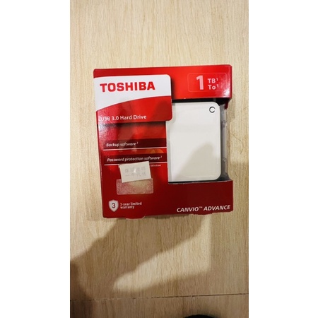 Toshiba 先進碟V9 1TB （二手）2.5吋 USB3.0 外接式硬碟 紅色 Pcgoex