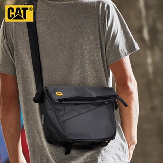 【速發】CAT卡特皮勒斜背包斜背包時尚潮牌ipad微單相機背包機能男84270女