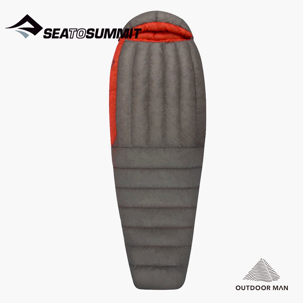 [Sea To Summit] FM2極輕暖鵝絨睡袋-女 R 深灰 (2℃~-4℃,505g,右開)登山輕量羽絨睡袋