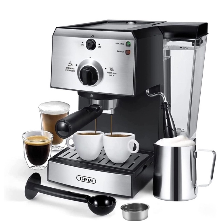 *星際戰艦*-咖啡機，義式咖啡機，[Gevi ]Coffee maker 15 bar